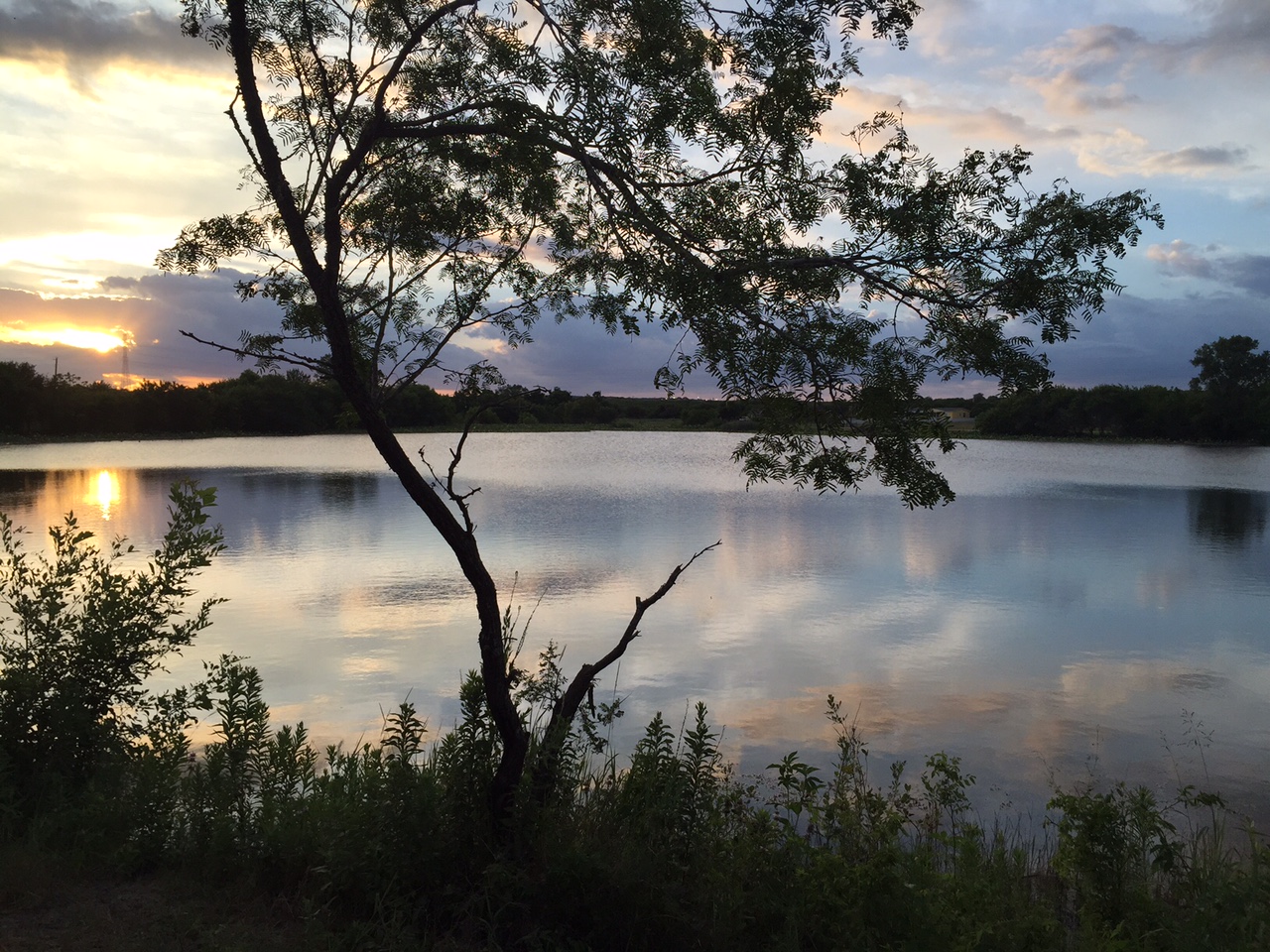 Sunrise over Parker's Pond